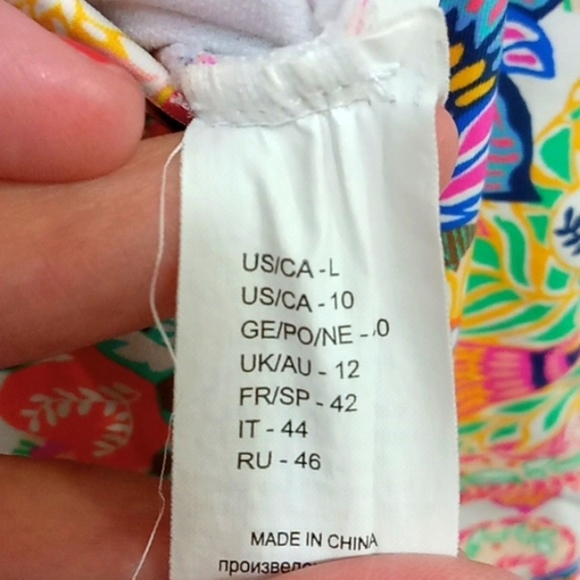 Lauren Ralph Lauren 1 piece Bathing suit Paisley - Picture 8 of 8